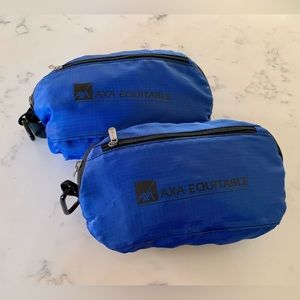 Two packable totes/backpacks